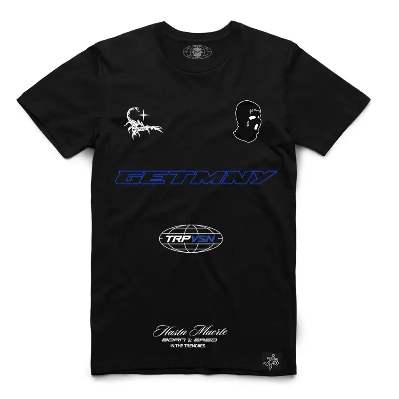 HEAVY TRP Get Money Black T-Shirt