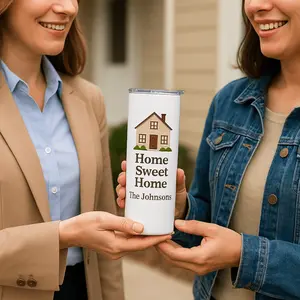 Custom 20oz Skinny Tumbler – Personalized Image & Text | Insulated Travel Cup for Hot & Cold Drinks | Gift for Any Occasion