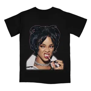 Rihanna Big Face Graphich Unisex T- Shirts