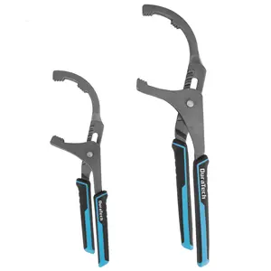 #JumpstartSale DURATECH Oil Filter Wrench Set, 9" & 12" Oil Filter Removal Tools, Pliers for Cars, Trucks, Motorcycles