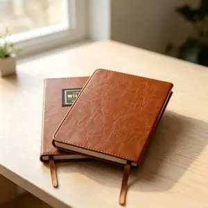 365 Devotions in Brown Faux Leather | Daily Faith & Encouragement Journal | Portable Reflection Book | Weekly Scripture & Reflection Journal for Personal Devotion,Church Groups & Faith Gifts
