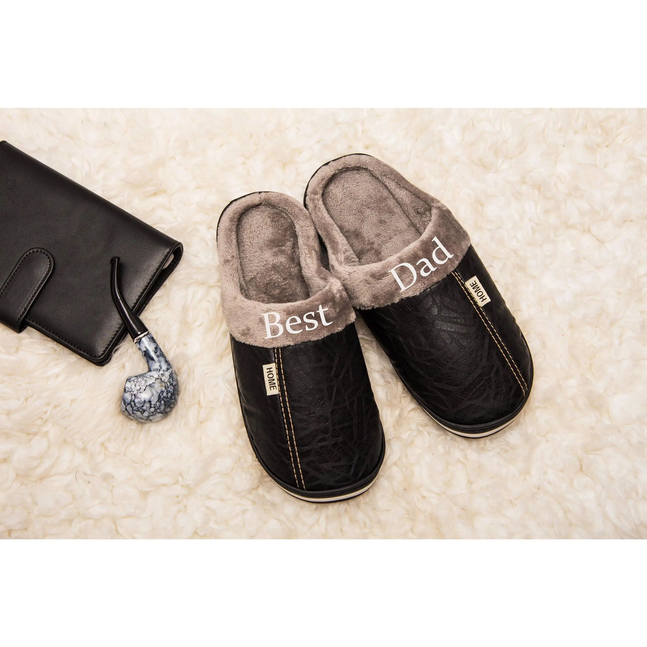 Custom Men’s Slippers - Perfect for Father’s Day Gift