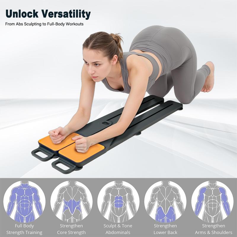 PHAGATT Leg, Belly and Arm Exerciser, Full Body Workout Machine, Multi-purpose Exercise Board, Home Workout, 330 LBS Weight Bearing.