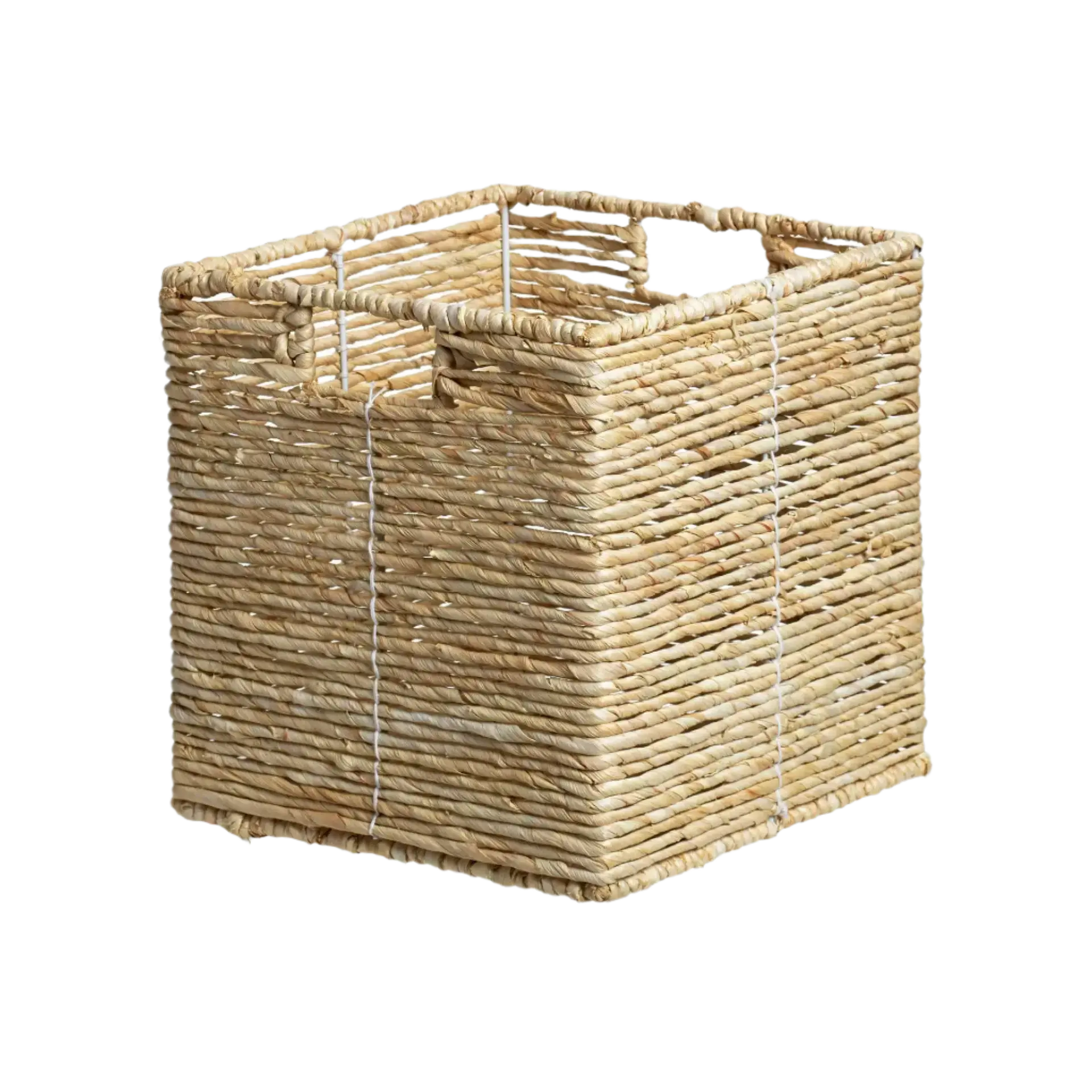 Maiz Woven Corn Leaf Basket 11"