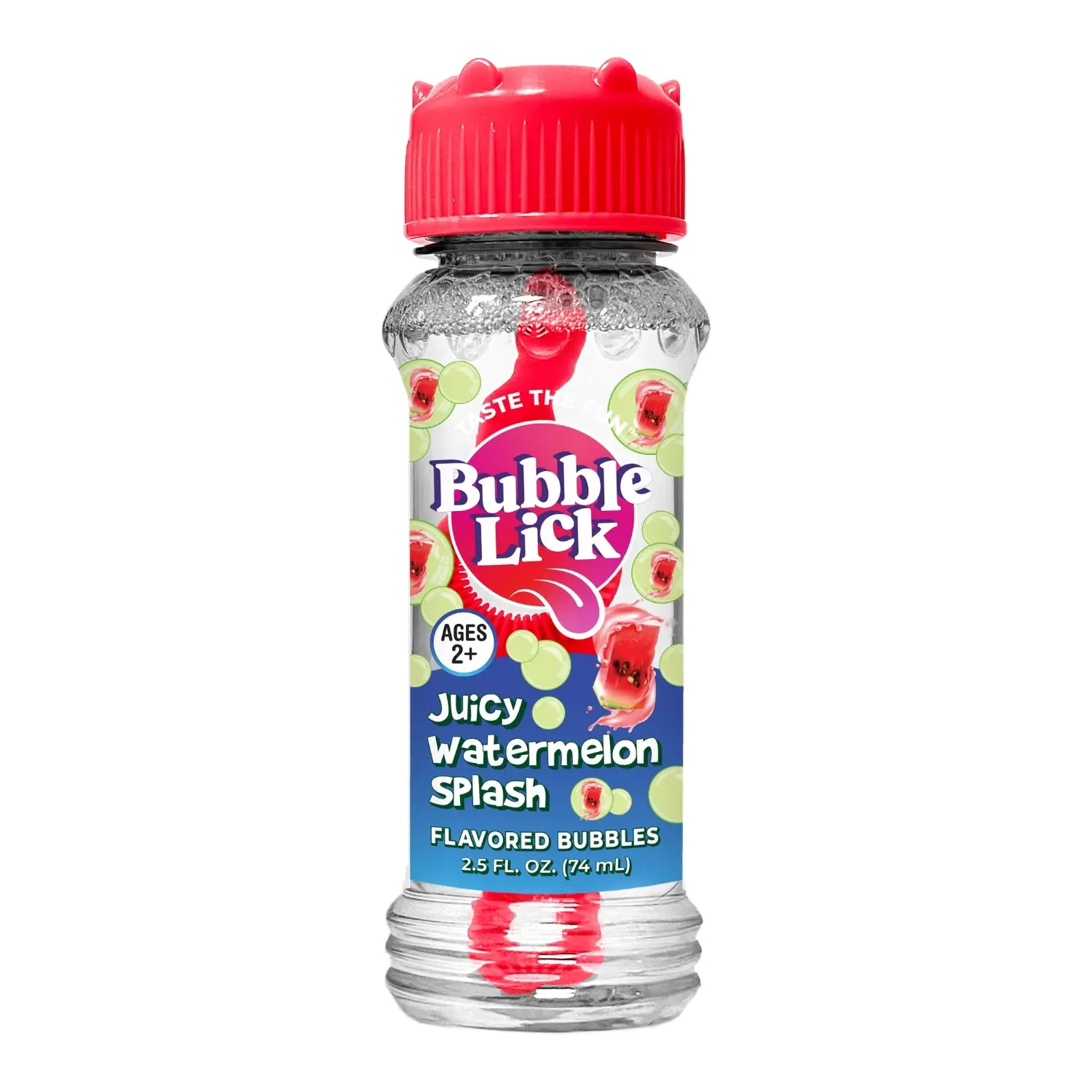 BubbleLick Watermelon Flavored Bubbles BubbleLick Watermelon Flavored Bubbles