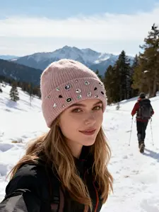 Unisex Knit Beanie Hat, Cozy & Stylish Valentine’s Day Gift, Perfect for Him & Her, Ideal Winter Accessory