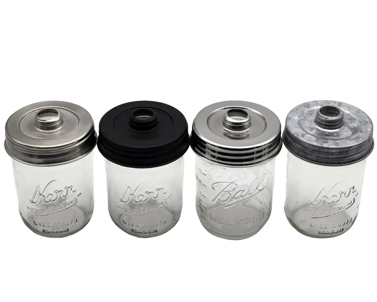 Threaded Lid Adapter for Mason Jars Threaded Lid Adapter for Mason Jars
