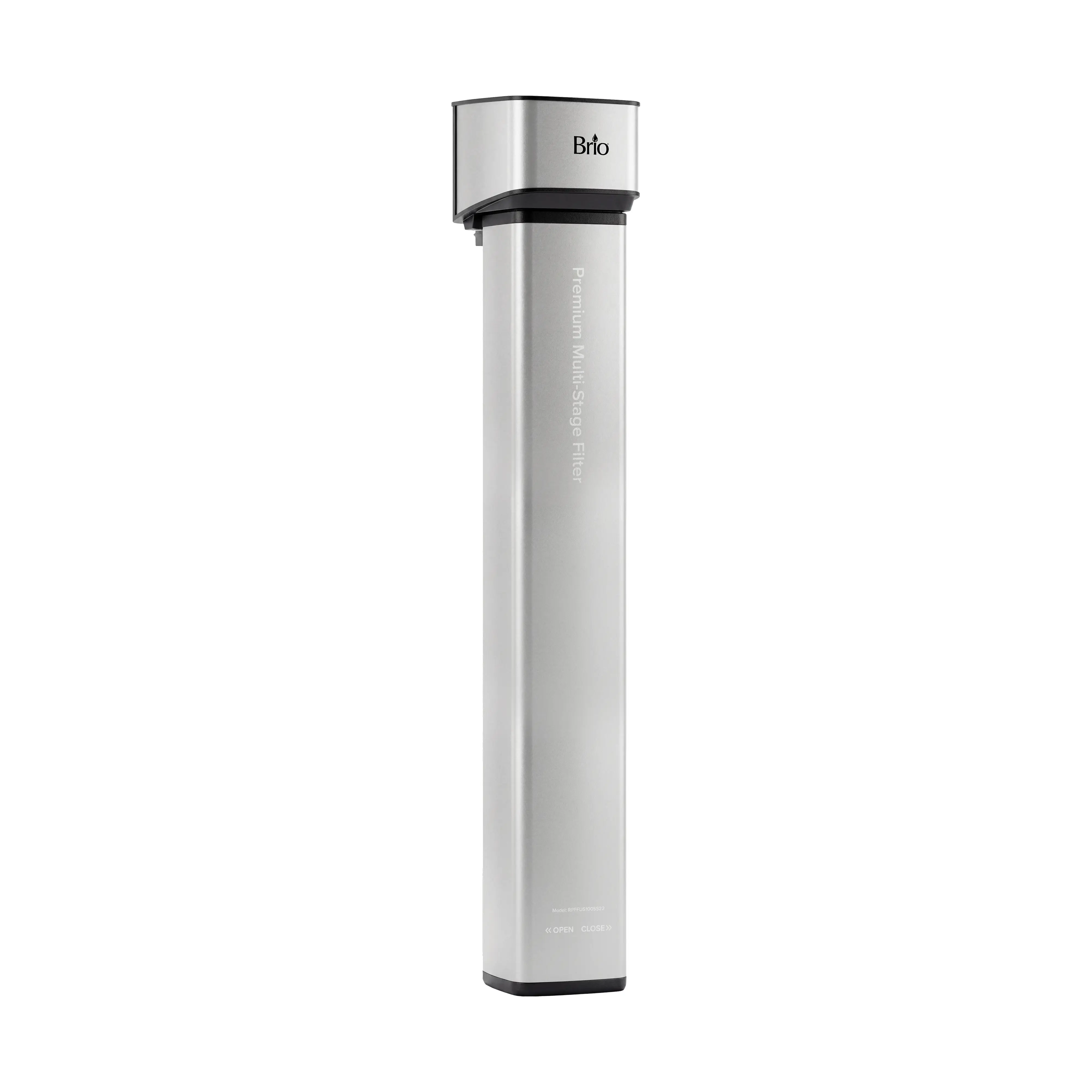 22" Premium Compact Under Sink Water Filtration System, PFAS-Reduction, Triple-Certified, Filtered Water Ready, 12-Month Filter Life Up to 1,650 gal