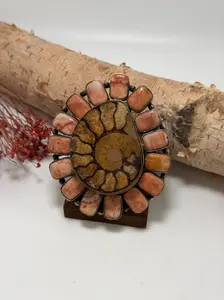 Just Swirl Carved Shell Ring - Combo 8