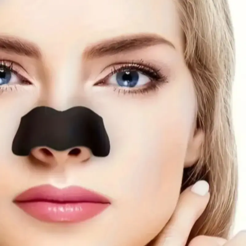 Blackhead Nose Patches, Blackhead Nose Strips, Deep Cleaning Nasal Mask, Facial Pore Cleansing Cream, Easy to Apply, Suitable for All Skin Types, Snoring Patch