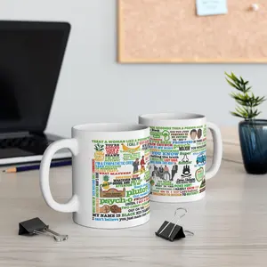 Shawn And Gus Fans Mug, Psych Tv Show Coffee Mug 11Oz 15Oz