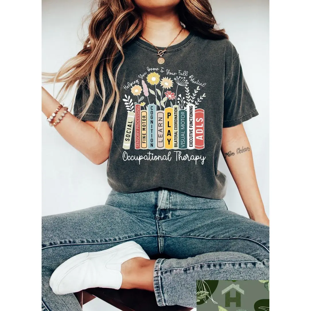 Retro Occupational Therapy Shirt, Occupational Therapist T-Shirt, OT Team T-Shirt, Comfort Therapist Shirt, Occupational Therapy Gifts
