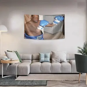 Boxing Green Lester Beetlejuice Tapestry for Wall Hanging Dorm Room Decor Gym Parties Bedroom Garage Decor Banner trippy room decor Independence Day father's day gifts,gifts boyfriend,gifts for girl adults,gifts under 100 dollars,cheap stuff fo Tree Decor