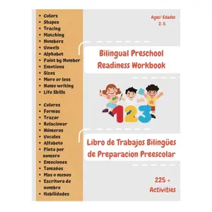 Bilingual PreK Readiness Workbook (English/Spanish)