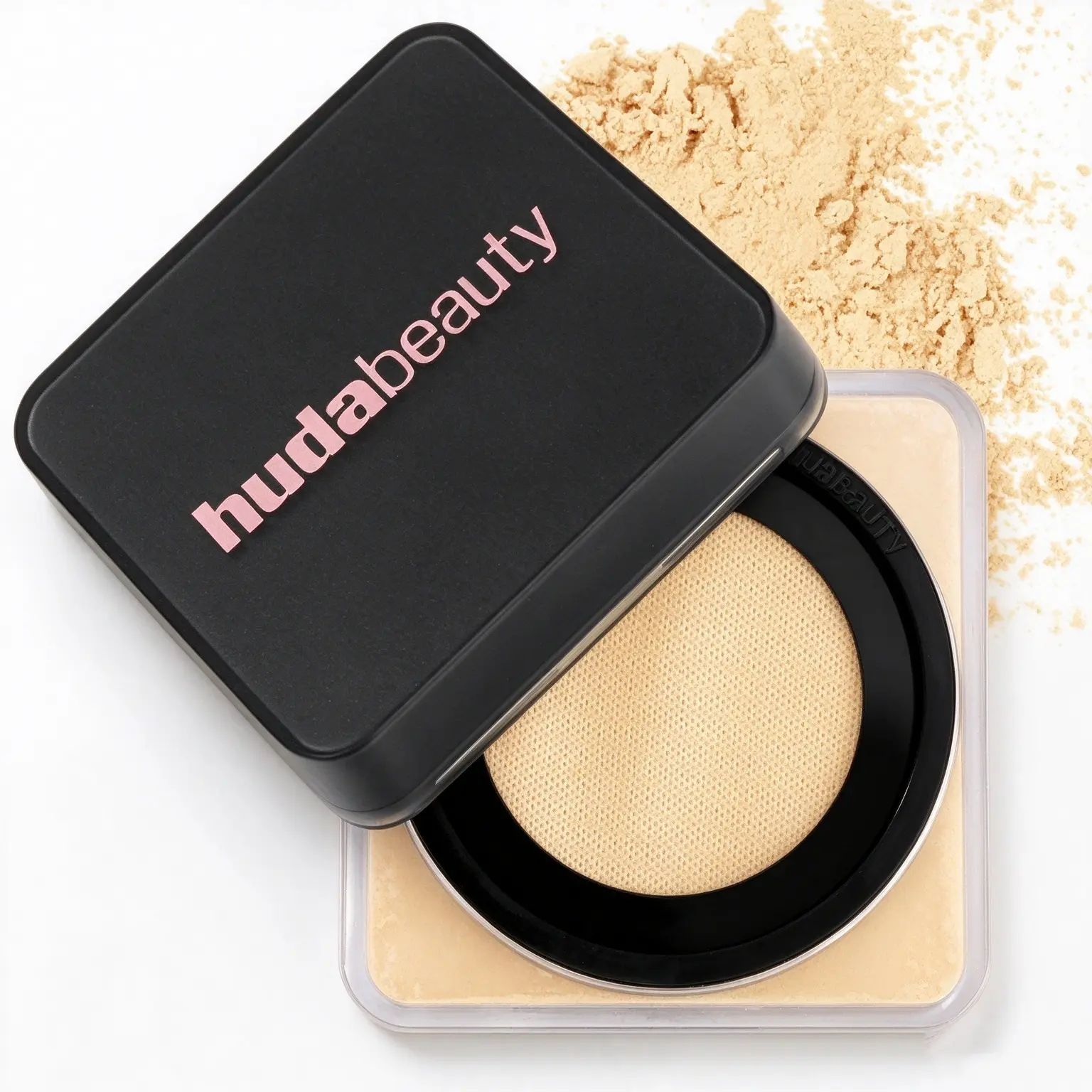 HUDA BEAUTY Easy Bake Loose Baking Setting Powder, Ultra Fine Silky Texture, Controls Excess Shine, Helps Lock Makeup for Airbrushed Makeup Look