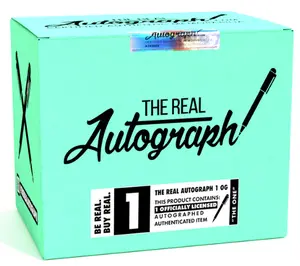 (1) - Team-  Signed Licensed Authentic  Autographed