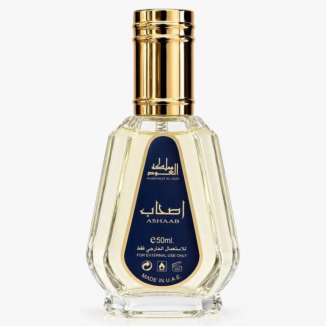 Mamlakat Al Oud | Ashaab | Unisex Fragrance | 50 ML 1.7 OZ | Eau De Parfum | Bergamot - Mandarin & Sandalwood