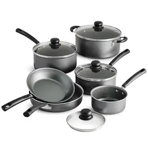 Tramontina Primaware Non-stick Cookware Set, 10 Piece, Primaware Cookware Set, Non Stick Cookware, Pots and Pans Set, Kitchen Cookware, Kitchen Essentials, Dishwasher Safe