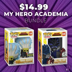 My Hero Academia BOGO POP! Bundle - All For One (Battle Hand) & Tomura Shigaraki