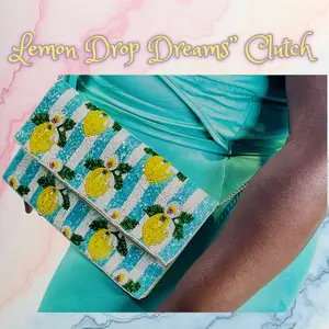 LEMON DROP DREAM CLUTCH