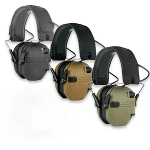 Electronic Ear Protection, Ear Protectors for Shooting, 5x Sound Amplification, Active Ear Protection for Gun Range, Noise Reduction Headphones for Hunting