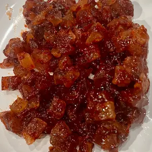 Mama Cravings Pineapple Chamoy Bites 8 oz Delicious and full of flavor Dried Fruit Sour Beef Jerky Variety