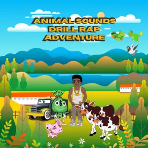 Animal Sounds Drill Rap Adventure: Engaging Learning Tool for Early Learners with Rhythm and Rhyme