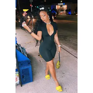 Baby Got Back Romper - Black