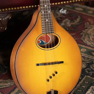 Eastman PCH-M104-GB Solid Spruce/Laminated Mahogany Goldburst Flattop A-Style Mandolin #1886