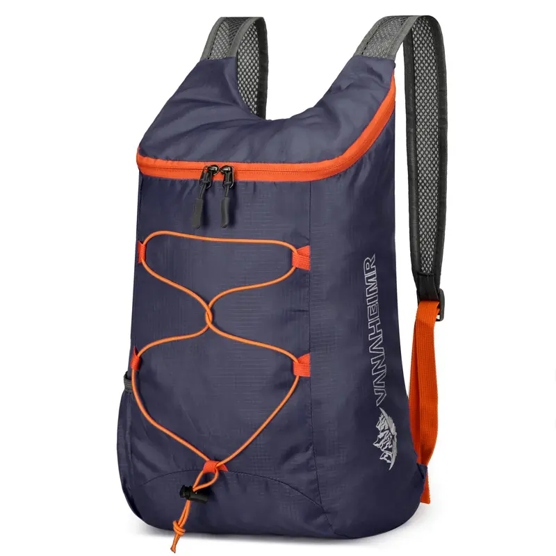 Lightweight Foldable Outdoor Hiking Backpack, Portable Travel Storage Shoulder Bag, Casual Foldable Daypack for Outdoor Camping Travel