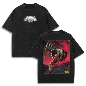 Thokk - Battle Beast Invincble Universe Graphic T-shirt 100% Cotton High Quality Soft Tee-shirt Mens Cartoon Graphic Tshirt Streetwear Tees