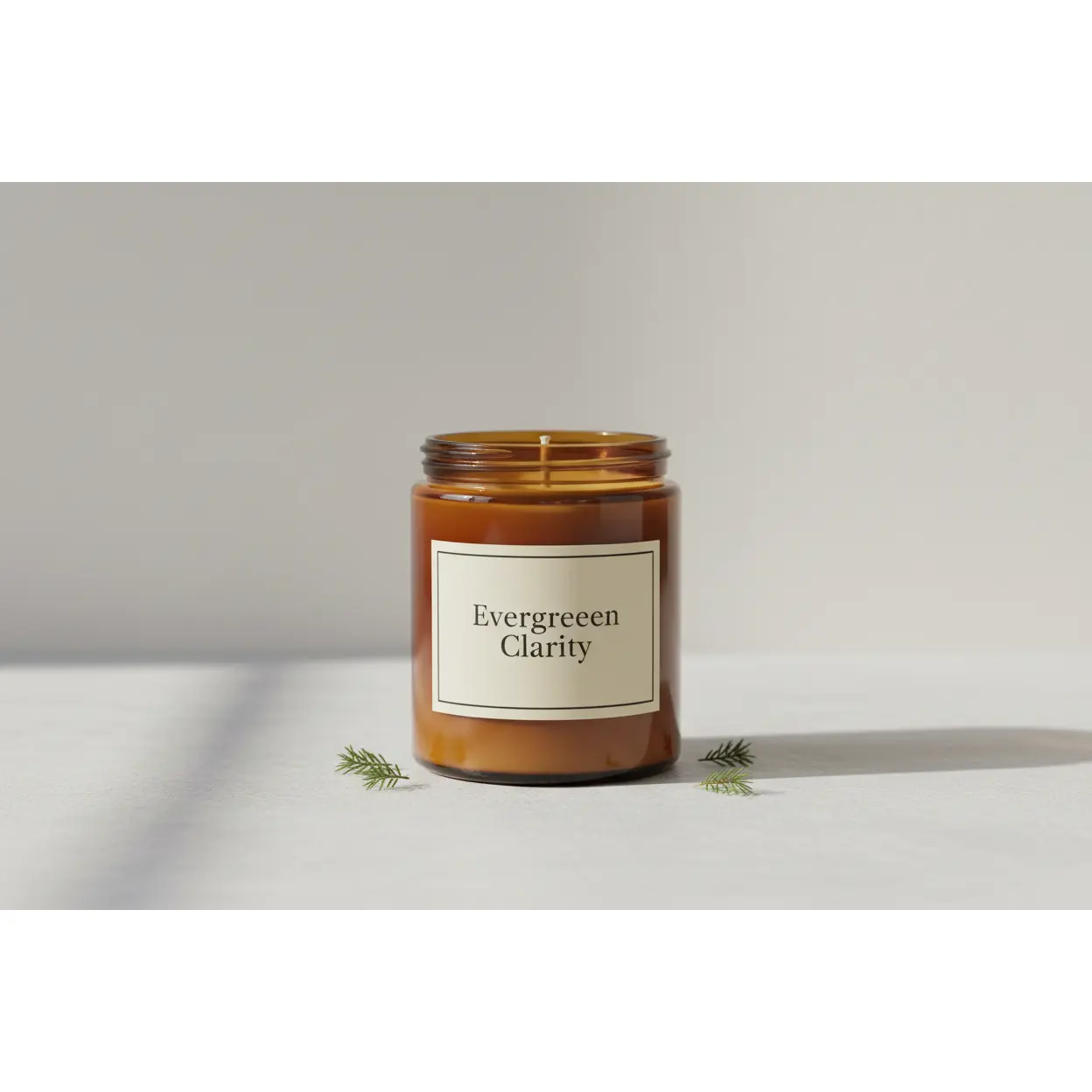 RAE: The Herbal Glow Collection: Evergreen + Clarity Soy Blended Candle
