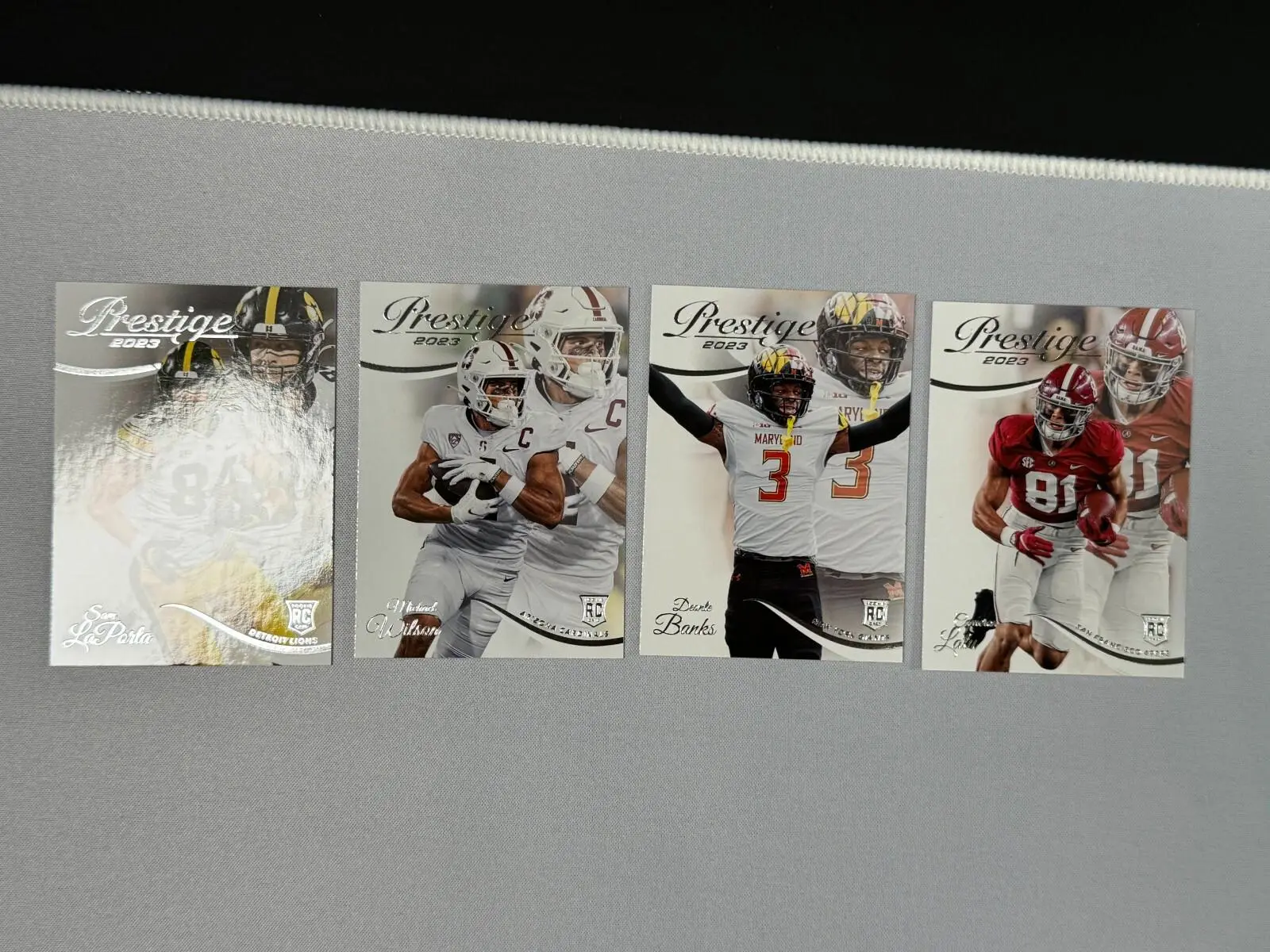 2023 Panini Prestige Football Rookies - LOT of 4