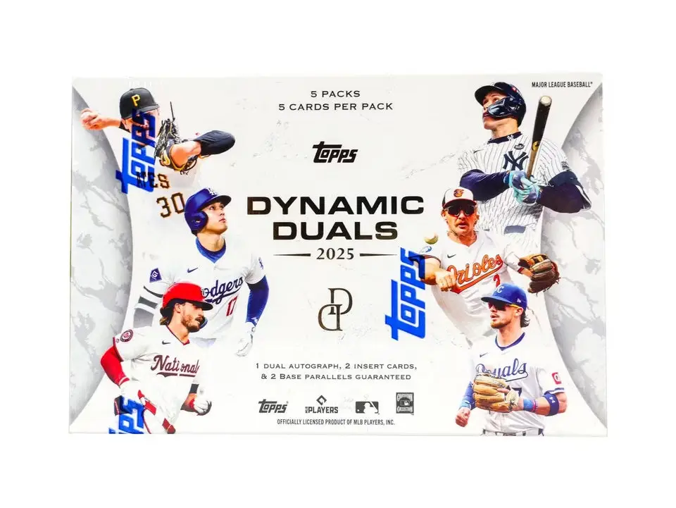 2025 Topps Dynamic Duals Baseball Hobby Trading Cards