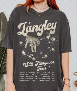 Comfort Colors Vintage Ella Langley Shirt, concer merch, music lover gift, Gift For Man & Woman Unisex T-Shirt