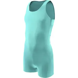 JEERLEEP Mens Athletic Supporters Sleeveless Mankini Leotard Boxers Bodysuit Singlets Leotard Jumpsuits