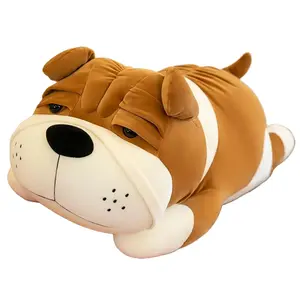 Rniuc Plush Dog Big Doll Cute Cartoon Soft Dog Big Pillow Long Throw Sleeping Pillow Doll Pillow Plush Puppy