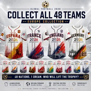 [E.U Group | 16 of 48 Teams] 2026 Jersey Baseball Collection, Teams Baseball Jerseys for Fans & Limited Edition