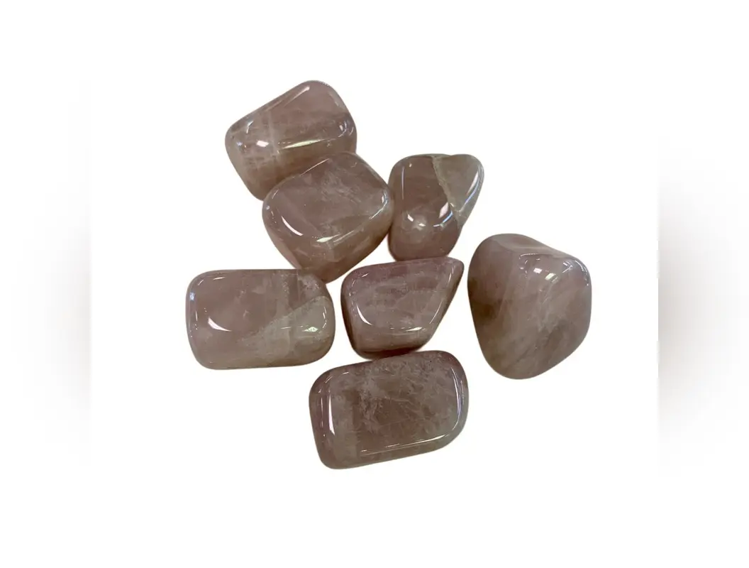 Lavender Rose Quartz Tumbled Stone Rare