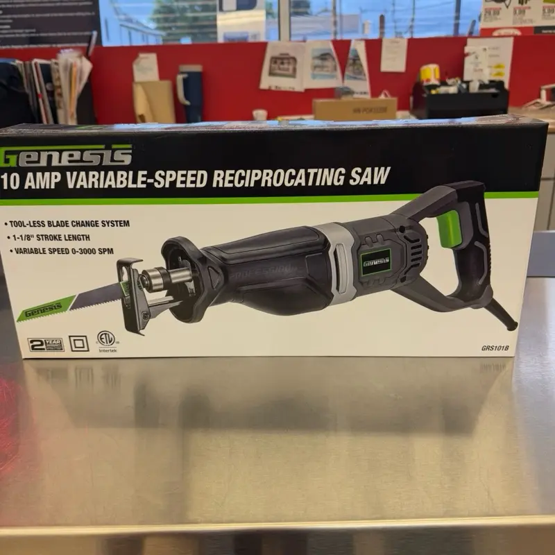 Genesis True Value 10Amp Variable Speed Reciprocating Saw