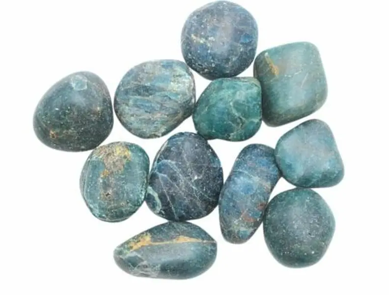 Blue Apatite Tumbled Stone