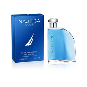 Nautica Blue Eau De Toilette for Men - Everyday Cologne with Woody and Fruity Notes - 3.4 Fl Oz