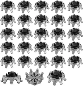 Golf Spikes 50pcs Golf Soft Spikes Studs Cleats Shoes Compatible with Footjoy Quick Torsion Cleat Accessories for Use on Lawns or Golf Courses