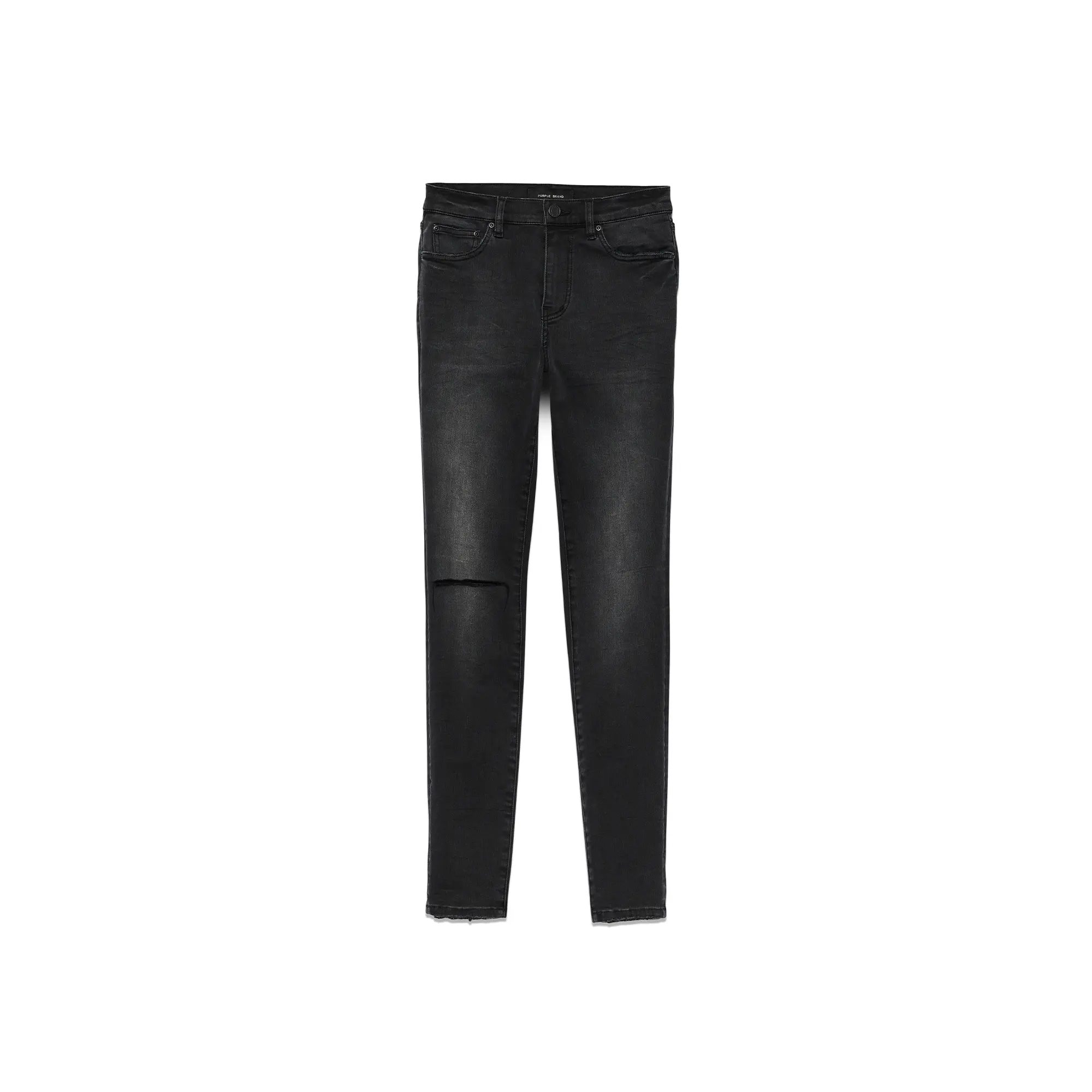 PURPLE BRAND D0000 Skinny Knee Slit Womens Apparel