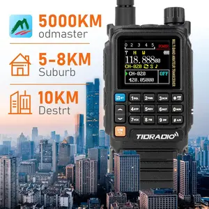TIDRADIO H3 Plus HAM radio Walkie Talkie Repeater Upgraded Bluetooth Features Air Band Long Range Radio Wireless Programming
