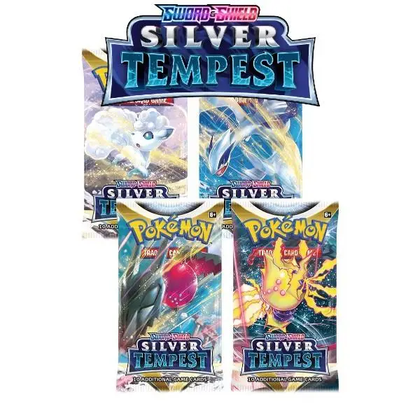 (1) Pokémon TCG: Sword & Shield SWSH12 Silver Tempest Booster Pack