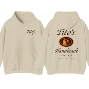 Tito's Handmade Vodka Hoodie, Unisex Hoodie Unique Casual Design