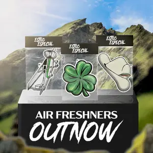 Estilo Especial Air Fresheners 3 Pack Sombrero Trébol Avión