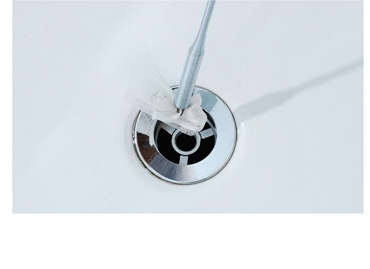 60CM Sewer Dredger Spring Pipe Dredging Tool Household Hair Cleaner Drain Clog Remover Cleaning Tools Household For Kitchen Sink Kitchen Gadgets