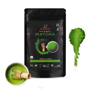 TEANAGOO Ceremonial Grade Matcha Powder Organic Vegan USDA Certified Gluten-free Sugar-free First-Harvest Matcha for Tea Ceremony Experience